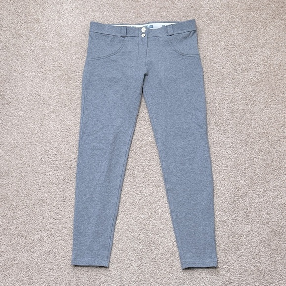 Freddy WR.UP Shapewear Mid Rise Gray Skinny Leggings Size Medium - Picture 3 of 10
